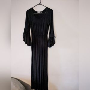 Foxblood Blair Bell Maxi Dress
